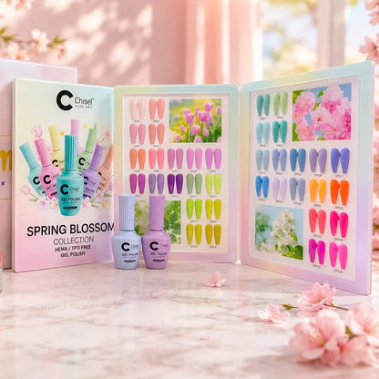 Chisel Spring Blossom Collection - Gel Polish Set (36 Colors, 0.5 oz / 15ml each)