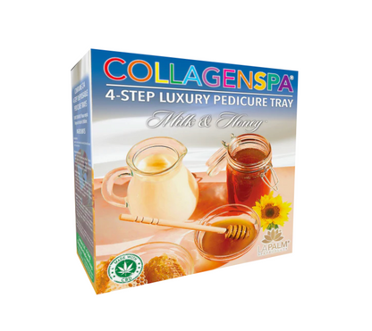 CollagenSpa 4 Step Pedi Tray Milk & Honey