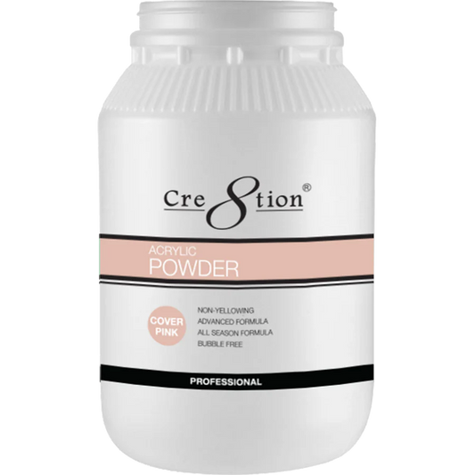 Cre8tion Acrylic Powder - COVER PINK 5.5 lbs | Professional Nail Acrylic Powder for Salon