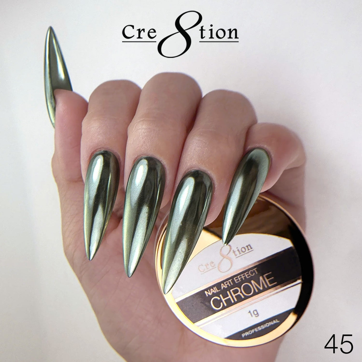 Cre8tion Chrome Nail Art Effect 1g - 45