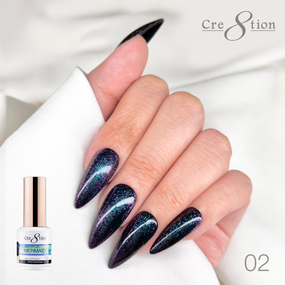 Cre8tion Mermaid Gel Polish - 02
