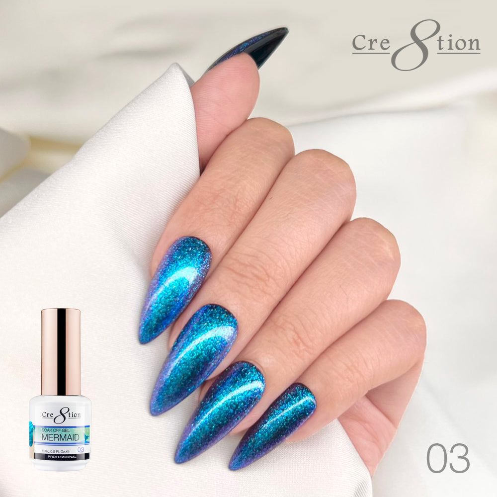 Cre8tion Mermaid Gel Polish - 03