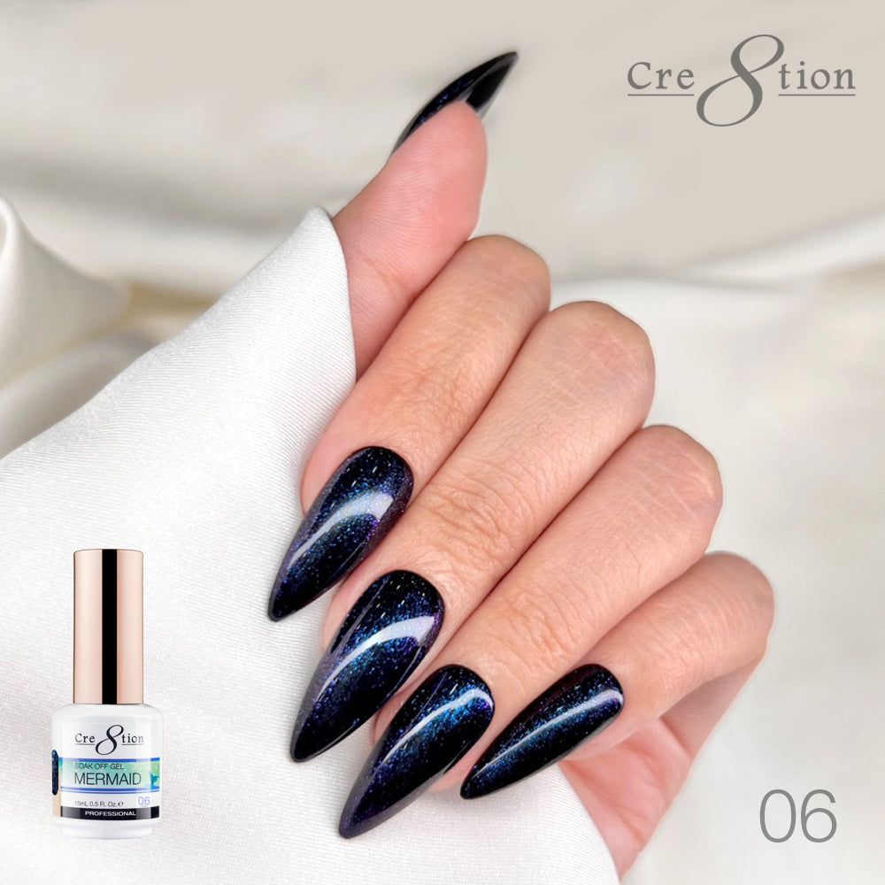 Cre8tion Mermaid Gel Polish - 06