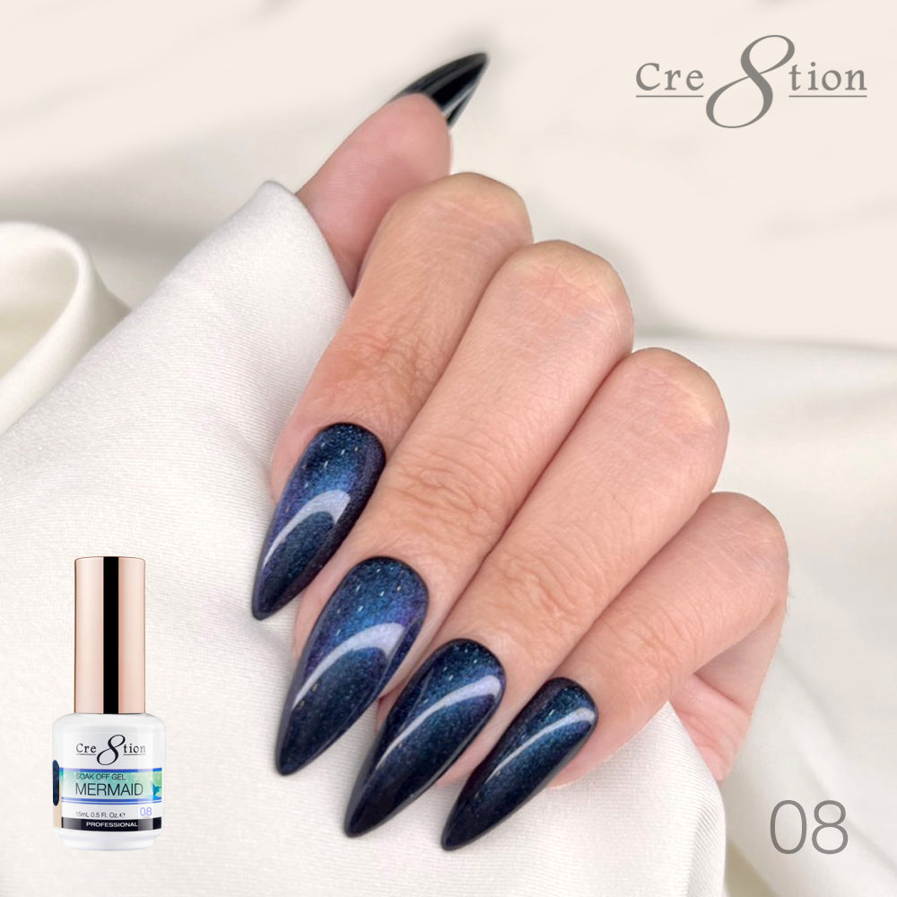 Cre8tion Mermaid Gel Polish - 08