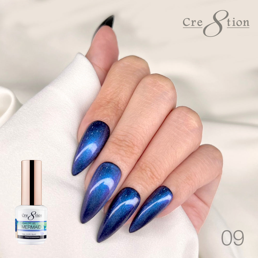 Cre8tion Mermaid Gel Polish - 09