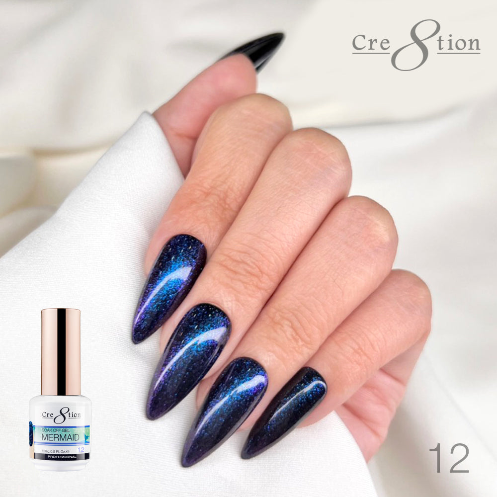 Cre8tion Mermaid Gel Polish - 12