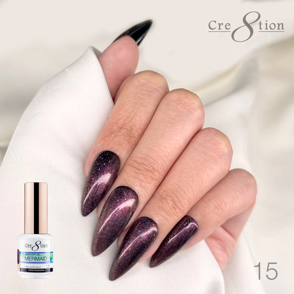 Cre8tion Mermaid Gel Polish - 15