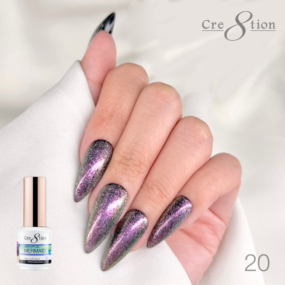 Cre8tion Mermaid Gel Polish - 20