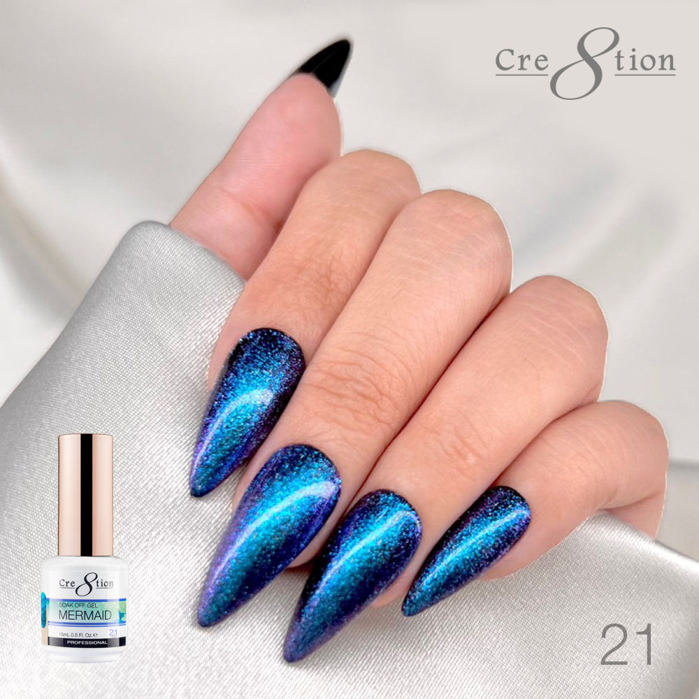 Cre8tion Mermaid Gel Polish - 21