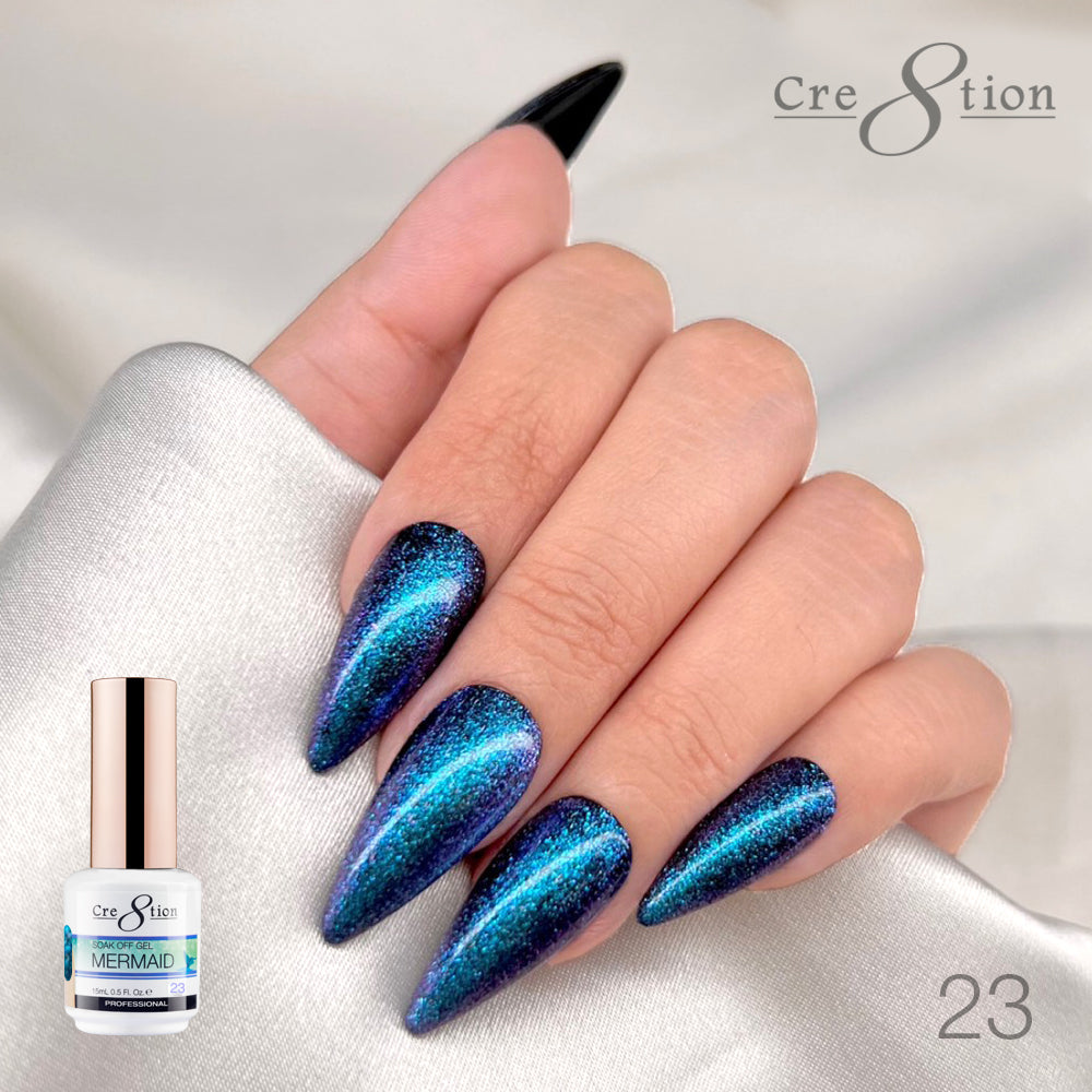 Cre8tion Mermaid Gel Polish - 23