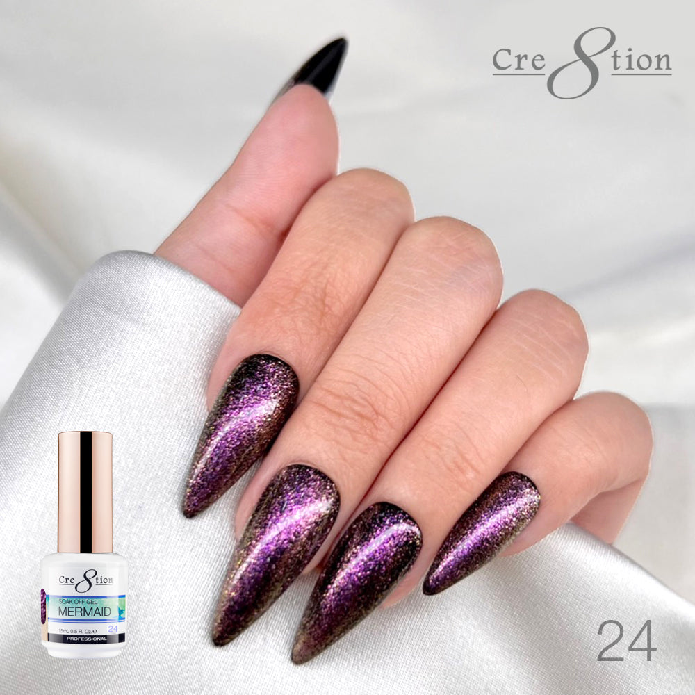 Cre8tion Mermaid Gel Polish - 24