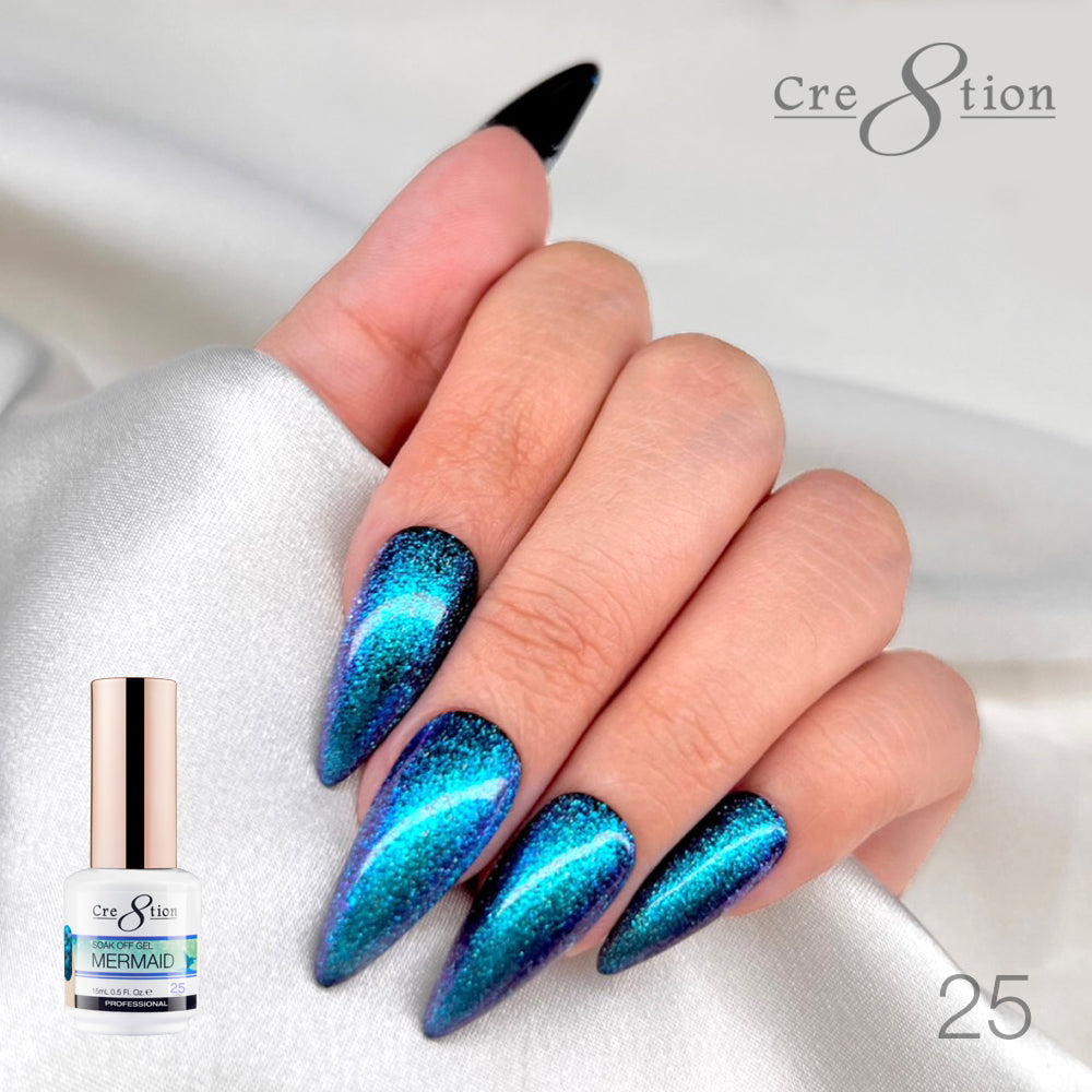 Cre8tion Mermaid Gel Polish - 25