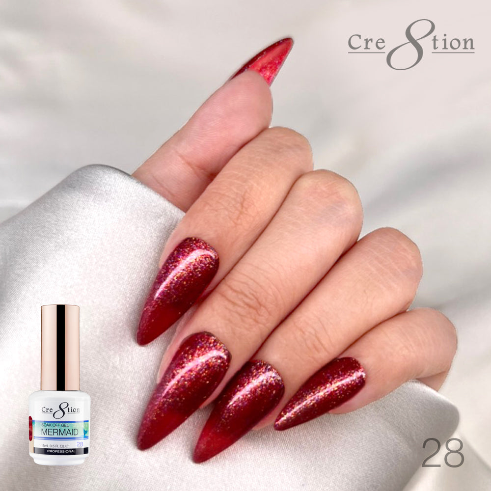 Cre8tion Mermaid Gel Polish - 28