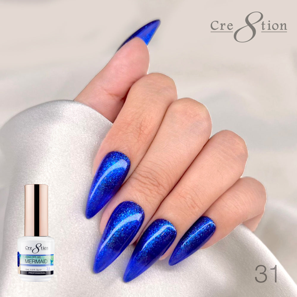 Cre8tion Mermaid Gel Polish - 31