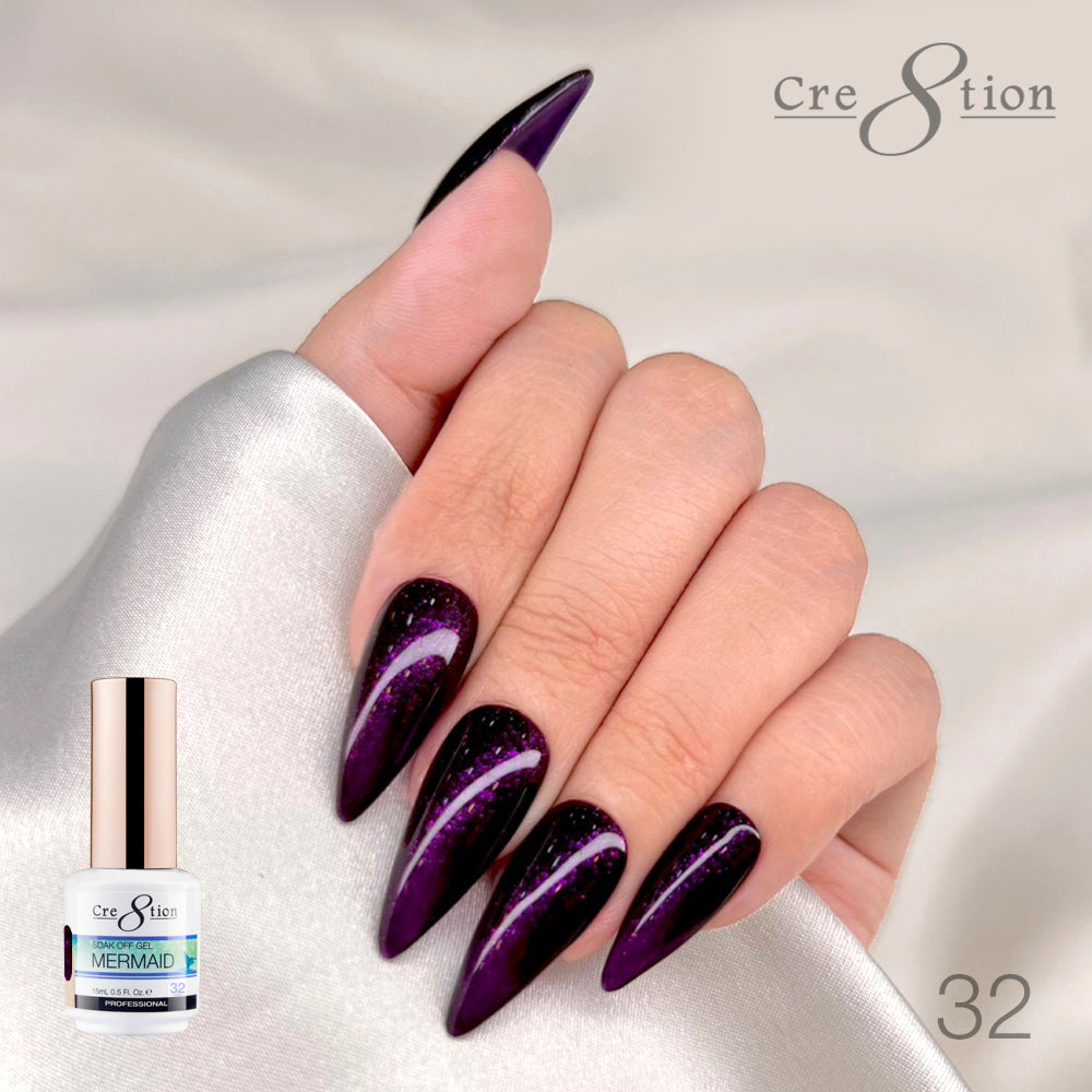 Cre8tion Mermaid Gel Polish - 32