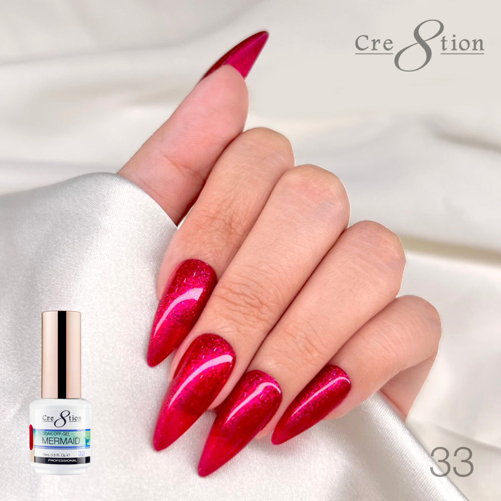 Cre8tion Mermaid Gel Polish - 33
