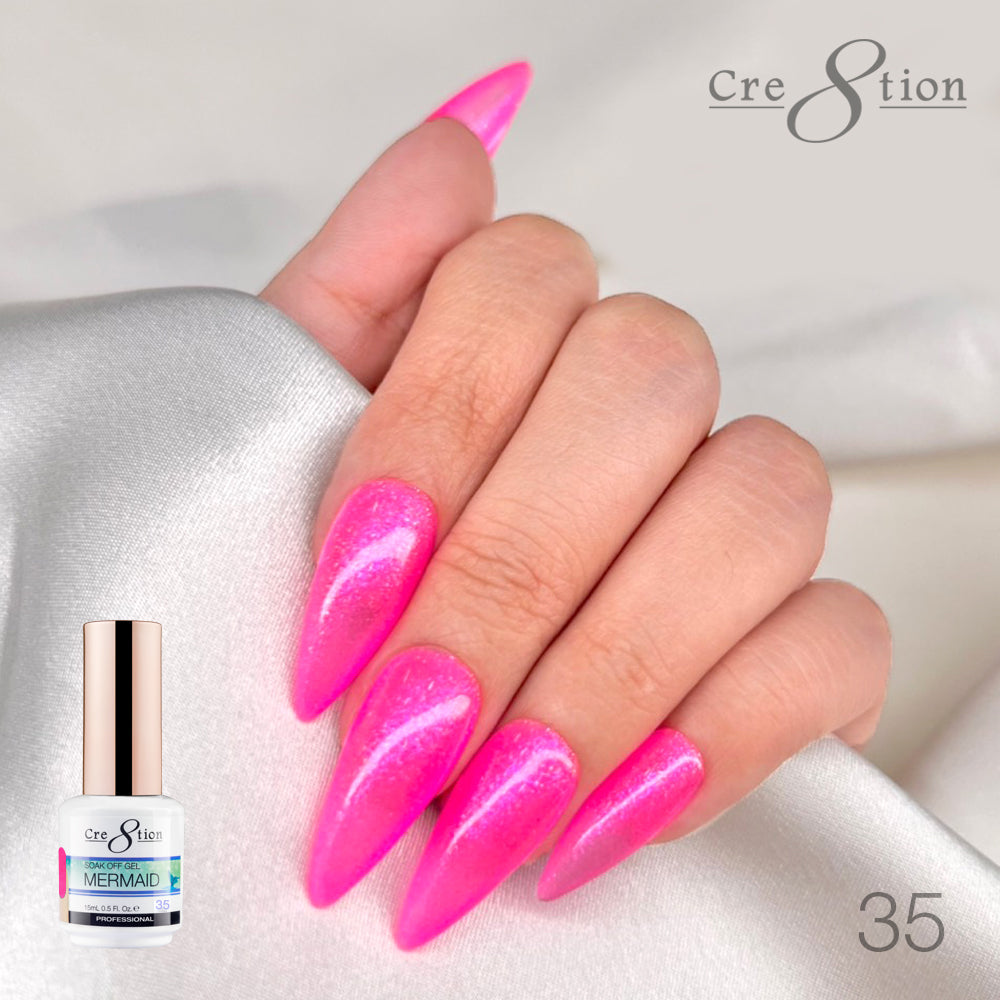Cre8tion Mermaid Gel Polish - 35