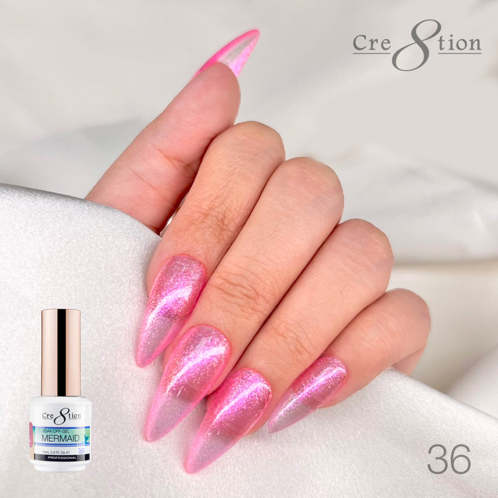 Cre8tion Mermaid Gel Polish - 36