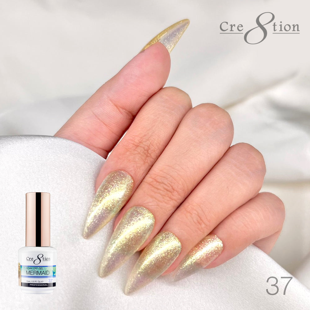 Cre8tion Mermaid Gel Polish - 37