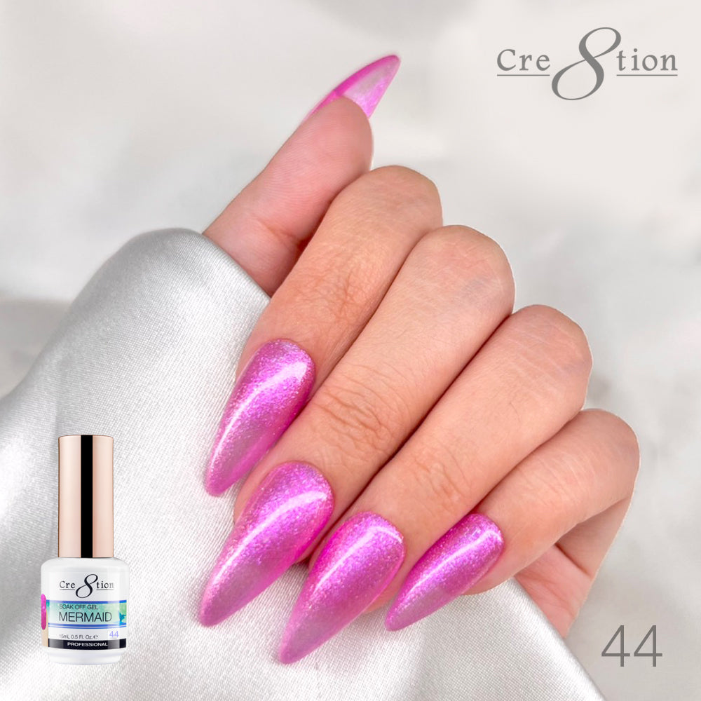 Cre8tion Mermaid Gel Polish - 44