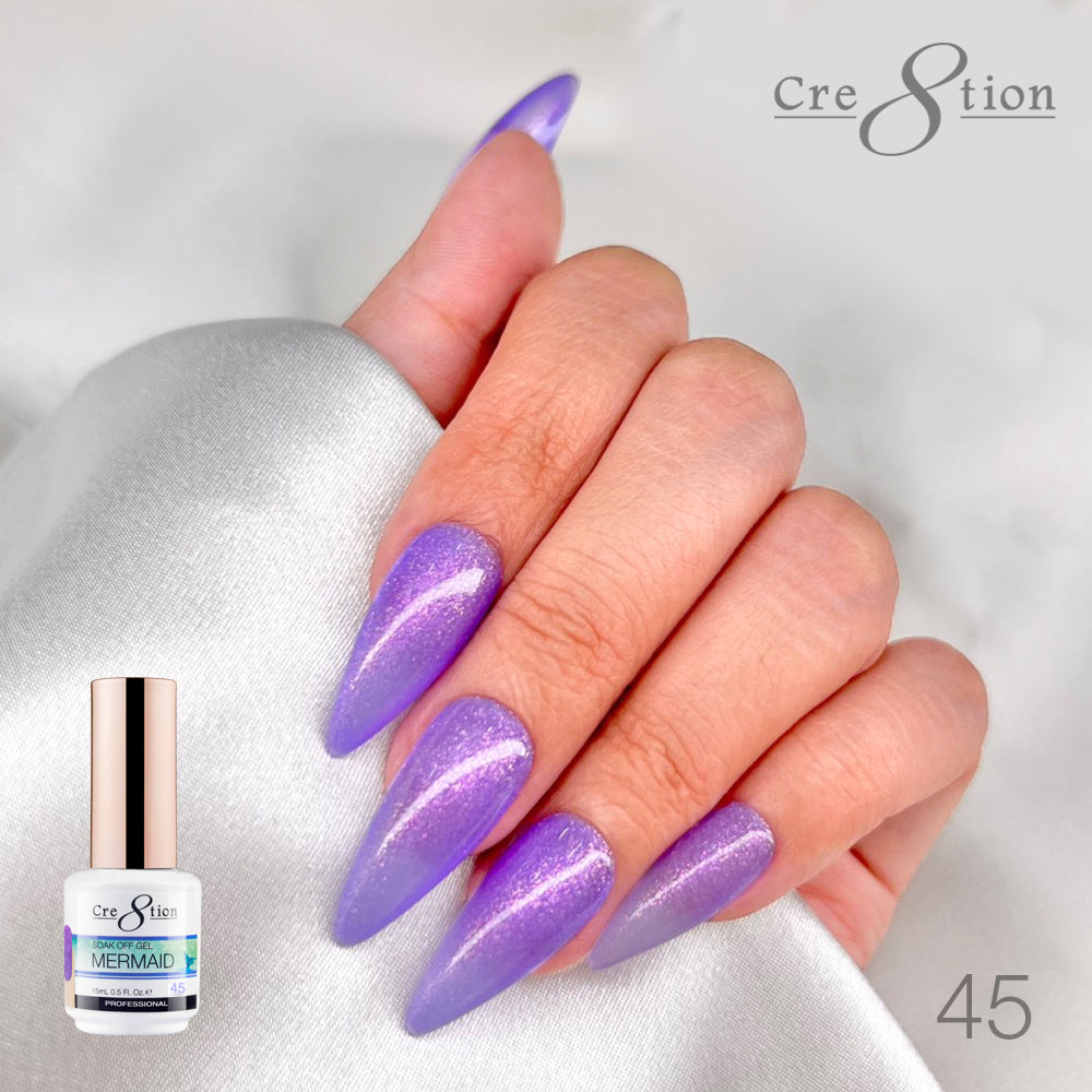 Cre8tion Mermaid Gel Polish - 45