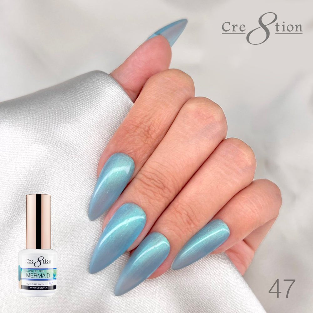 Cre8tion Mermaid Gel Polish - 47
