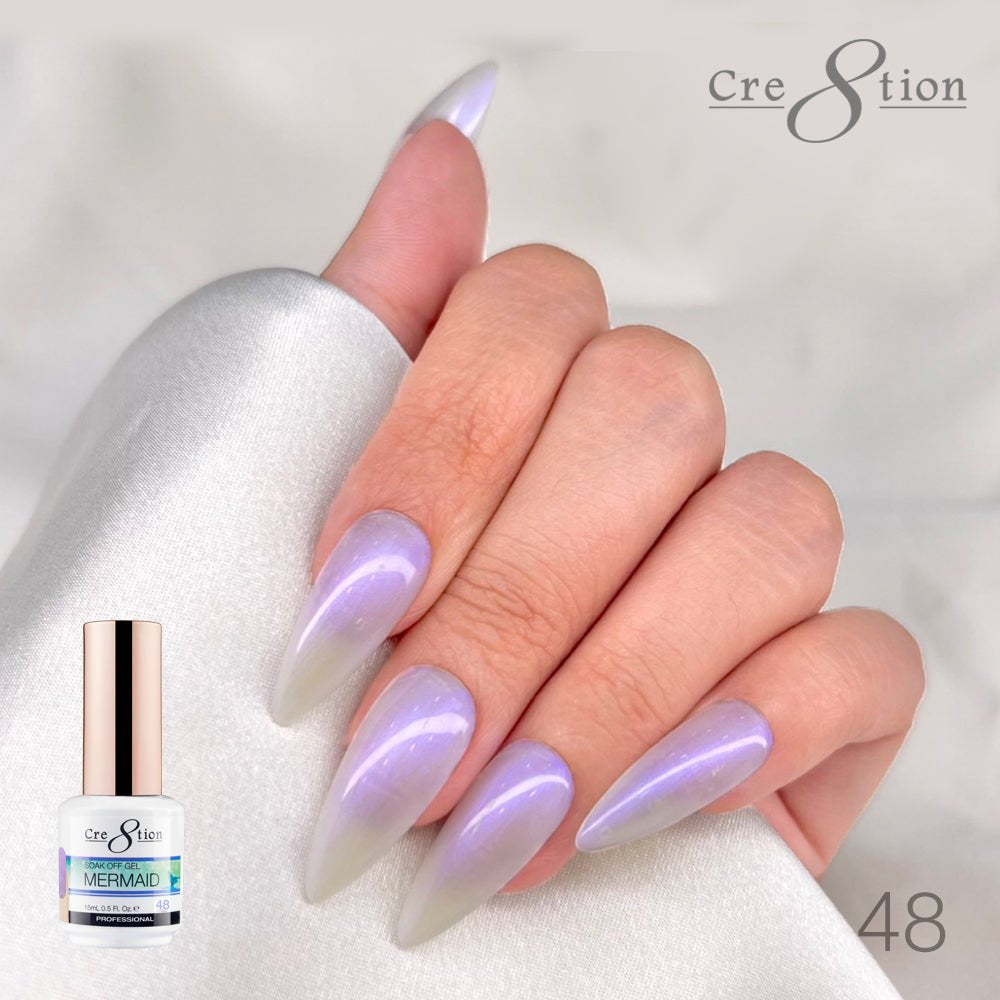 Cre8tion Mermaid Gel Polish - 48