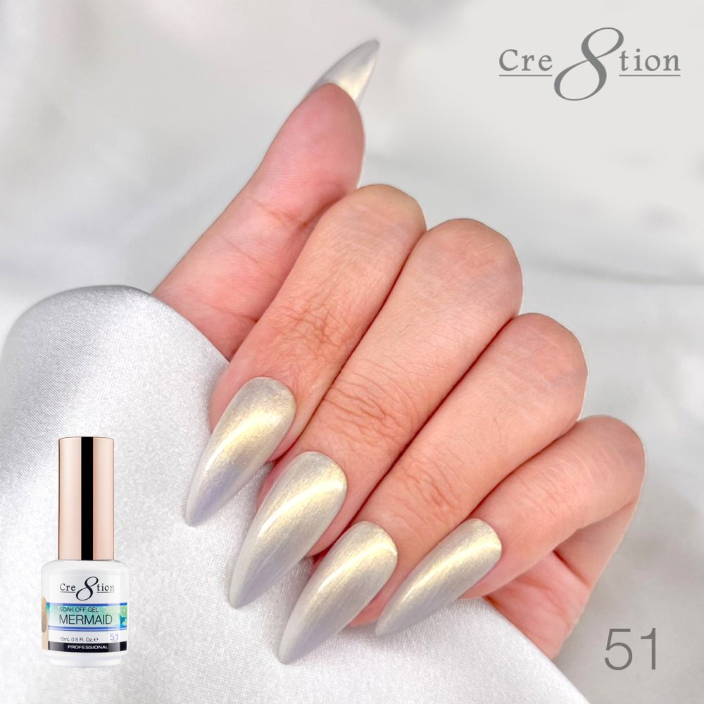 Cre8tion Mermaid Gel Polish - 51