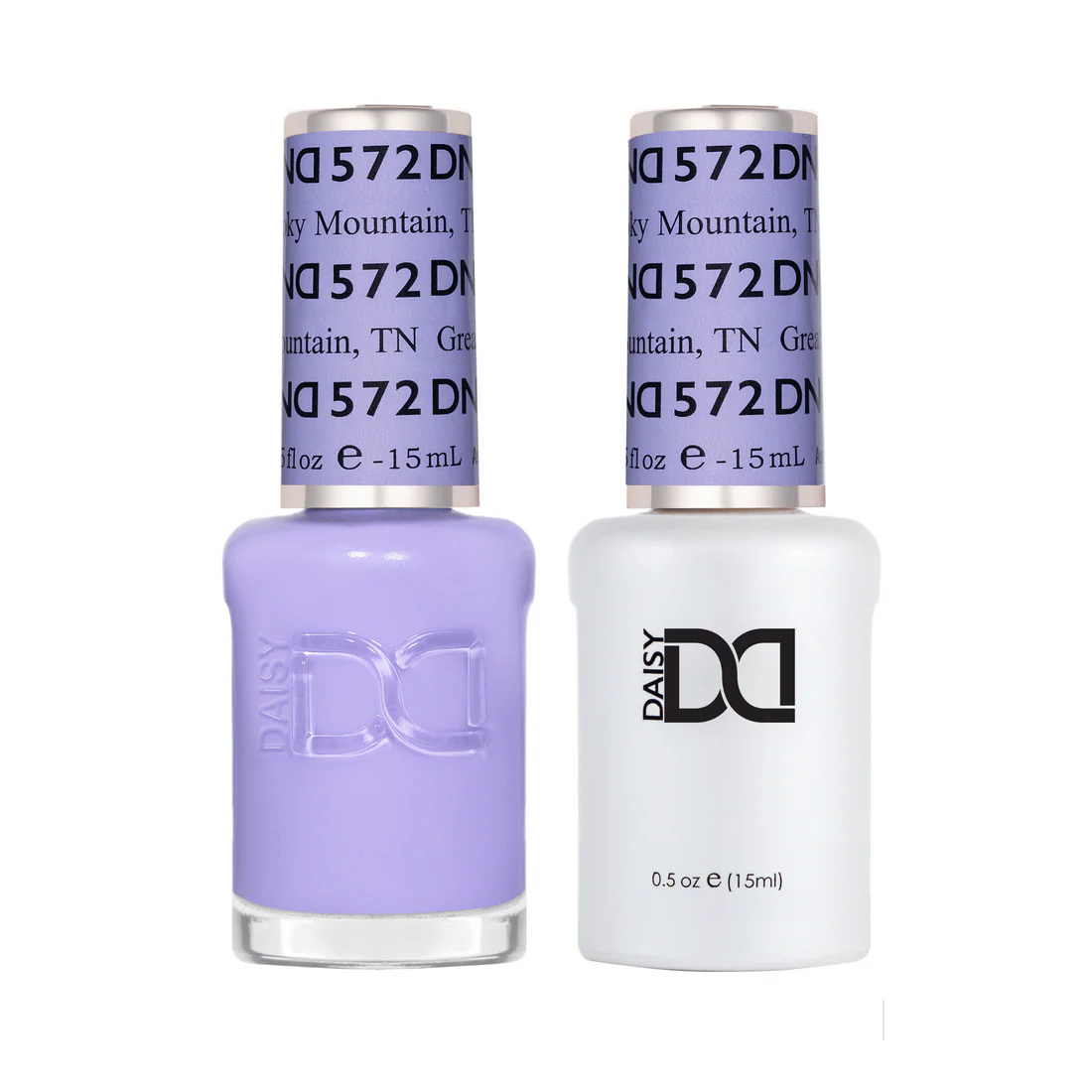 DND Gel Polish & Nail Lacquer 0.5oz - 572