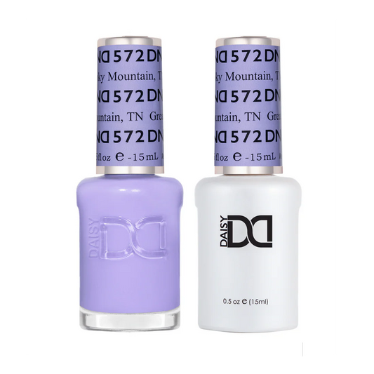 DND Gel Polish & Nail Lacquer 0.5oz - 572