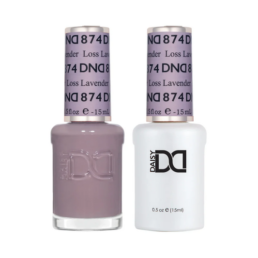 DND Gel Polish & Nail Lacquer 0.5oz - 874