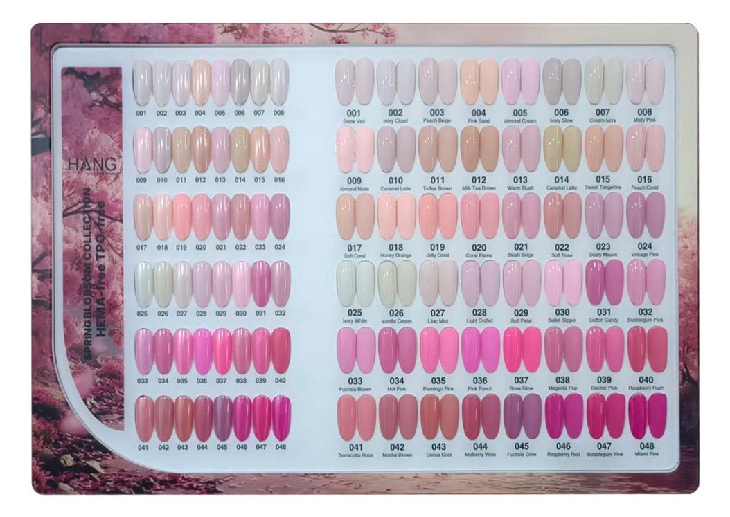Spring Platinum Gel Polish Collection – 48 Colors (01–48) | Professional Nail Gel