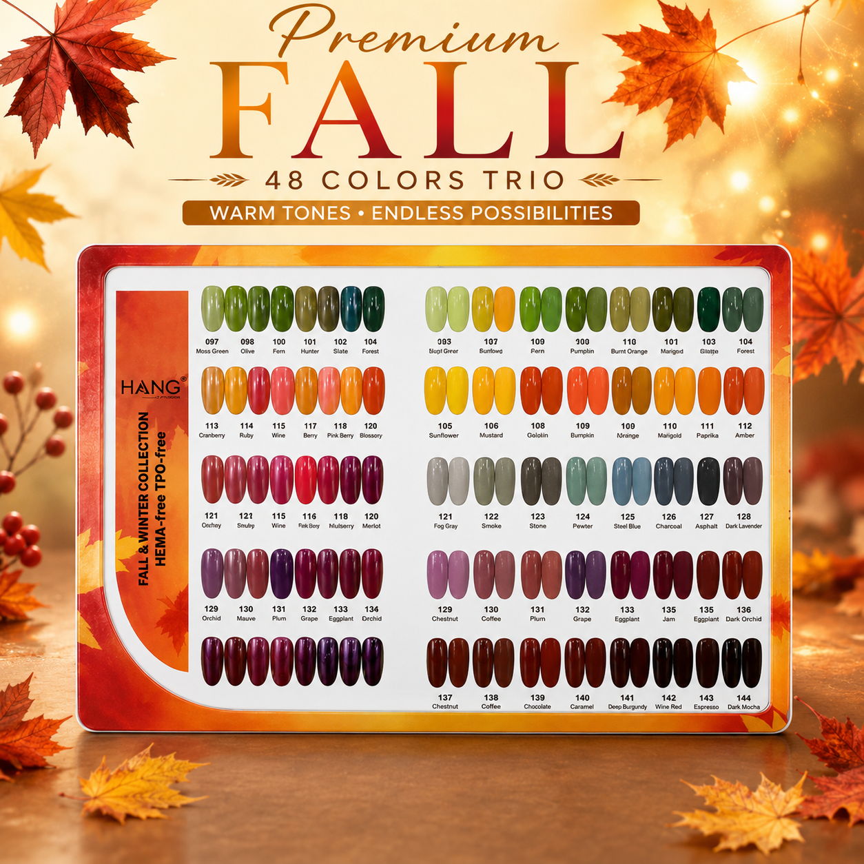 Hang Premium Fall 4in1 Collection 48 Colors ( 97-144 )