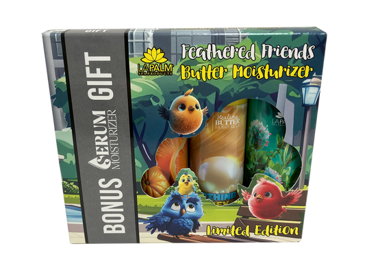 La palm Feathered Friends Butter Moisturizer
