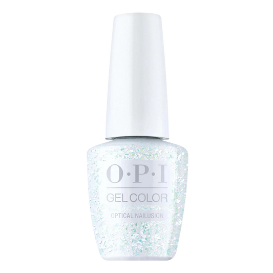 OPI Gelcolor, High Definition Glitter 2020 Collection, E01, Optical Nailusion, 0.5oz