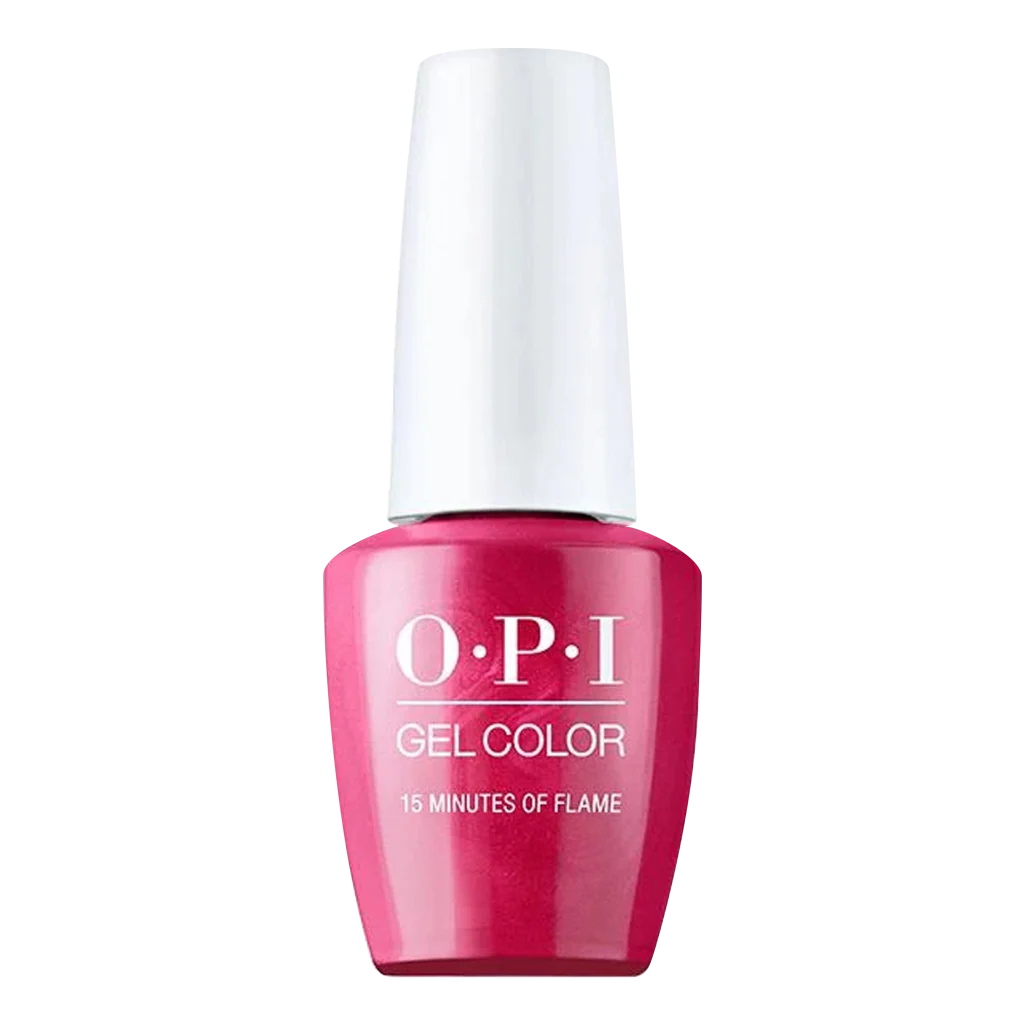 OPI Gelcolor, Hollywood - Spring Collection 2021, H011, 15 Minutes Of Flame, 0.5oz