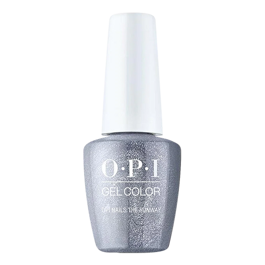 OPI Gelcolor, Muse Of Milan Collection 2020, MI08, OPI Nails The Runway (Available 3 IN 1), 0.5oz
