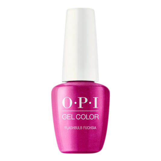 OPI GelColor, Make It Iconic Collection, B31, Flashbulb Fuchsia, 0.5oz