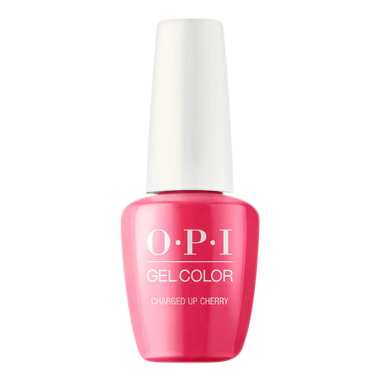 OPI GelColor, Make It Iconic Collection, B35, Charged Up Cherry, 0.5oz