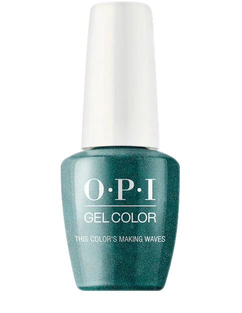 OPI GelColor, H74, This Color’s Making Waves, 0.5oz