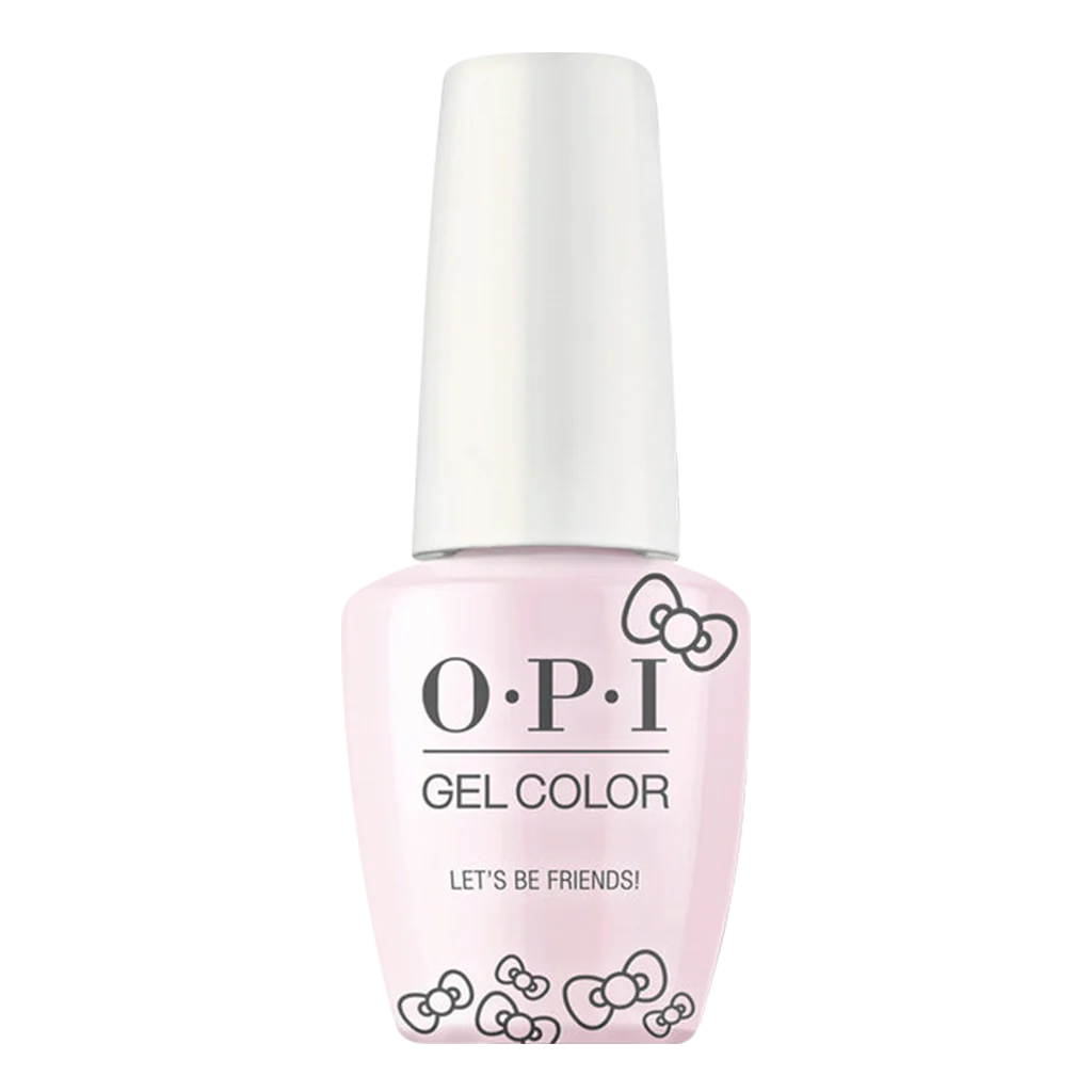 OPI GelColor, Hello Kitty Collection, H82, Let's Be Friends, 0.5oz