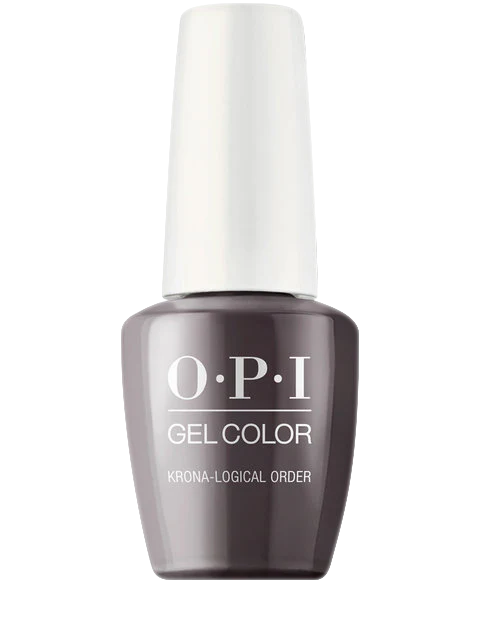 OPI GelColor, IceLand Collection, I55, Krona-Logical Order (Available 3 IN 1), 0.5oz