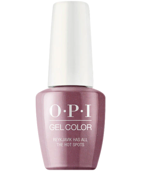 OPI GelColor, IceLand Collection, I63, Reyklavik Has All The Hot Spots, 0.5oz