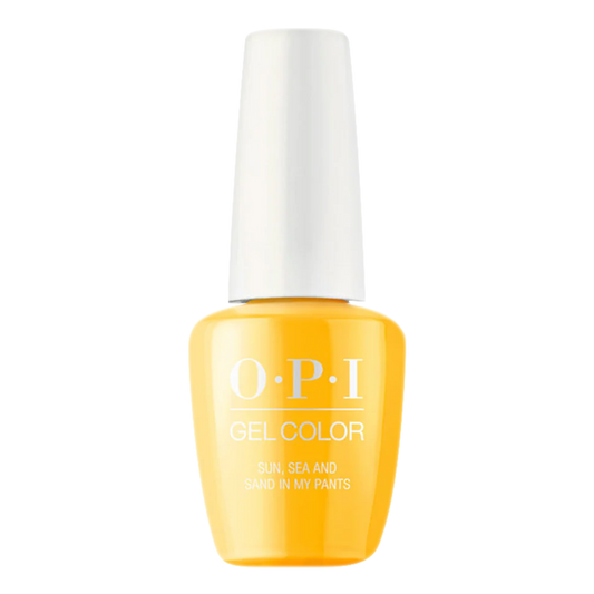 OPI GelColor, Lisbon Collection, L23, Sun, Sea, and Sand in My Pants (Available 3 IN 1), 0.5oz