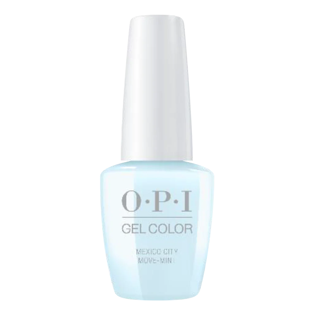 OPI GelColor, Mexico City - Spring 2020 Collection, M83, Mexico City Move-Mint (Available 3 IN 1), 0.5oz