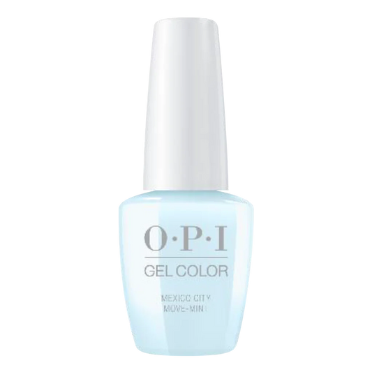 OPI GelColor, Mexico City - Spring 2020 Collection, M83, Mexico City Move-Mint (Available 3 IN 1), 0.5oz