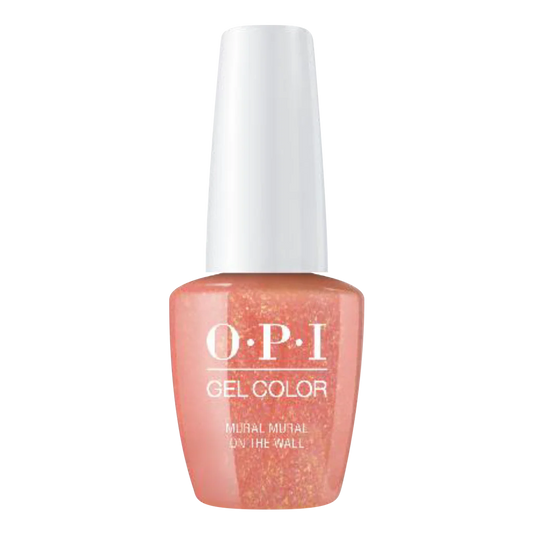 OPI GelColor, Mexico City - Spring 2020 Collection, M87, Mural Mural On The Wall (Available 3 IN 1), 0.5oz