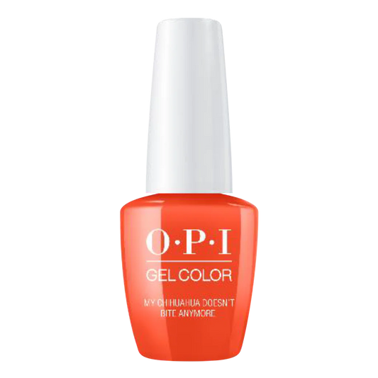 OPI GelColor, Mexico City - Spring 2020 Collection, M89, My Chihuahua Doesn't Bite Anymore (Available 3 IN 1), 0.5oz