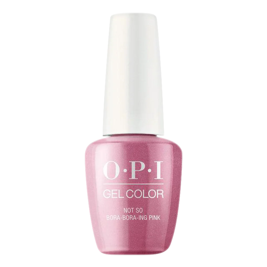 OPI GelColor, Make It Iconic Collection, S45, Not So Bora-Bora-Ing Pink, 0.5oz