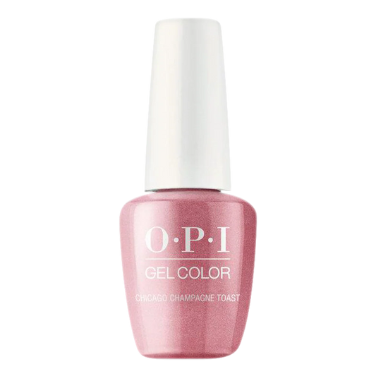 OPI GelColor, Make It Iconic Collection, S63, Chicago Champagne Toast, 0.5oz